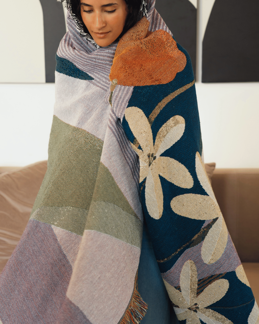 Lagoon Meadow blanket