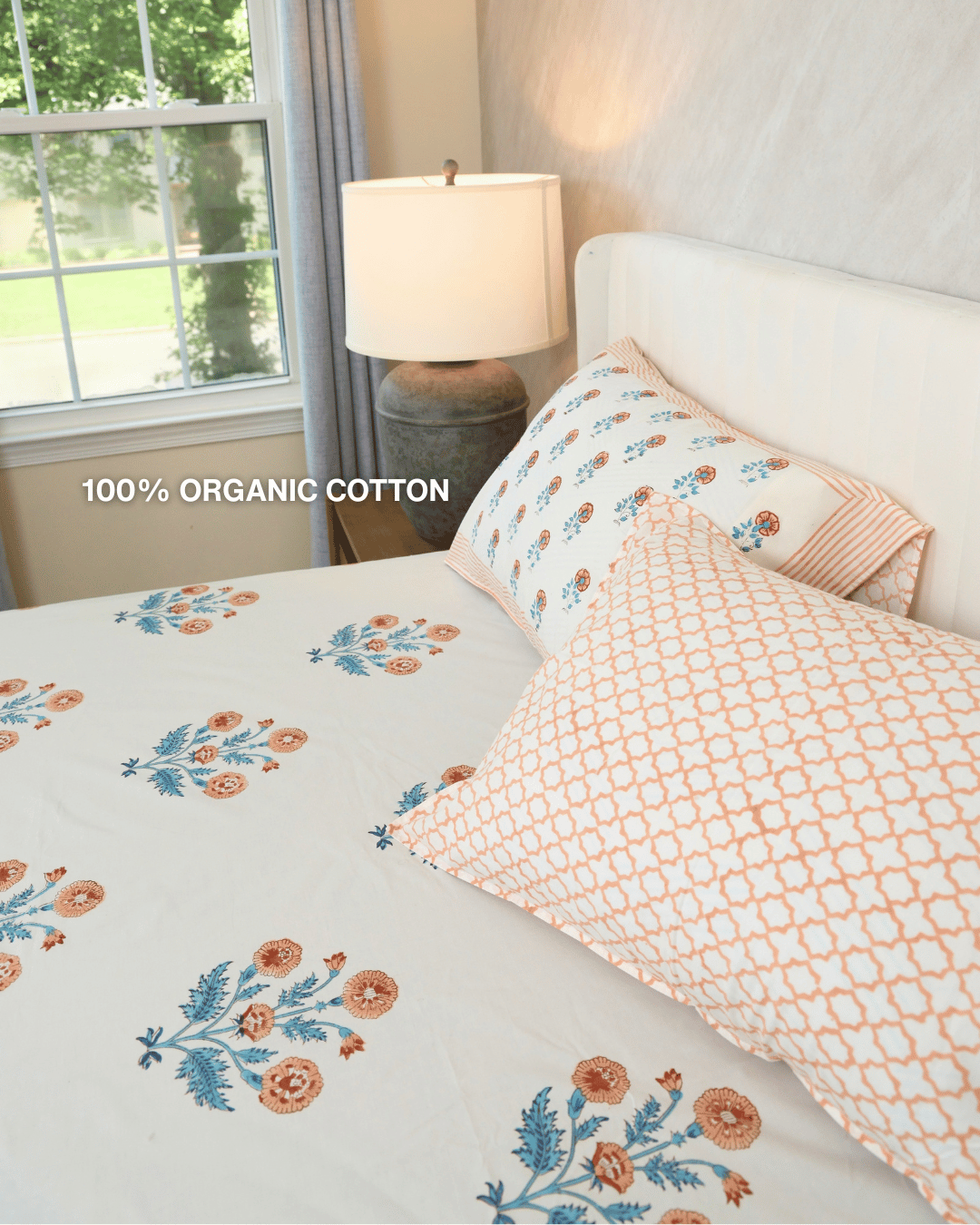 Indigo Marigold Jaipur Sheet Set