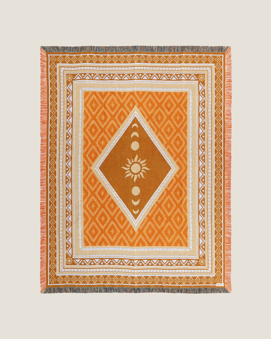 Orange Jade Blanket - naming this later