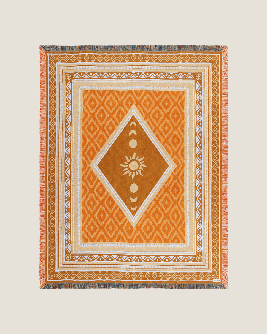 Jade Orange blanket