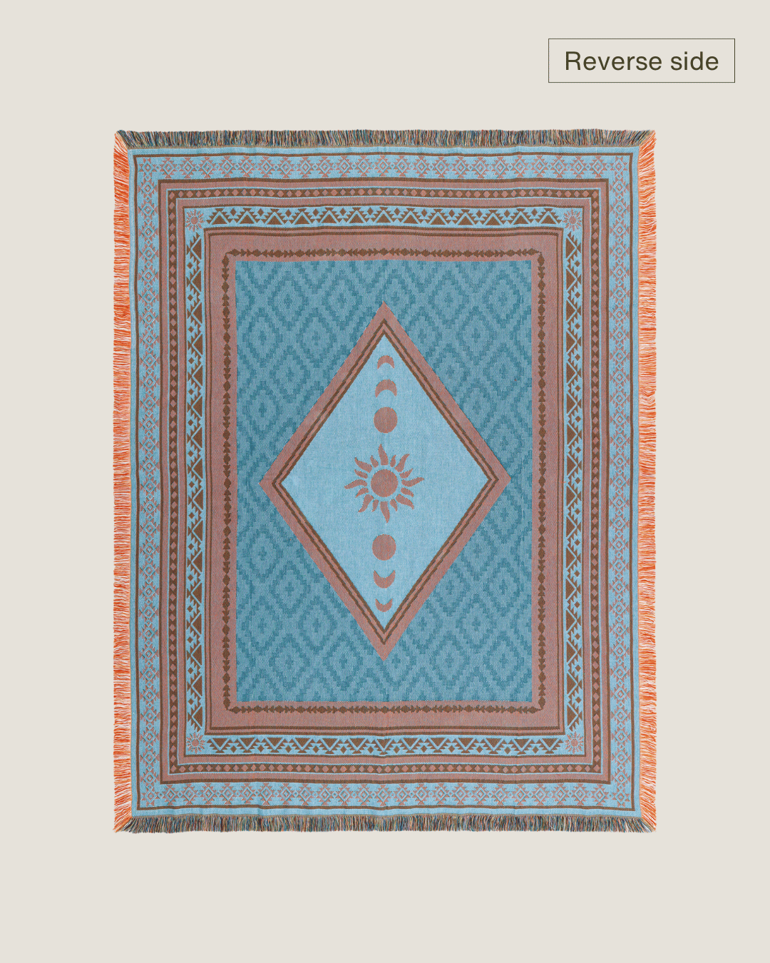 Orange Jade Blanket - naming this later