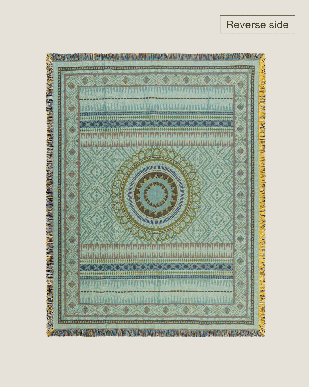 Brown Henna Blanket - naming this later