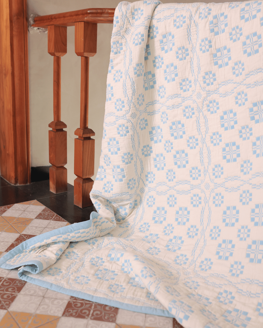 Terra Versatile Quilt Skywash
