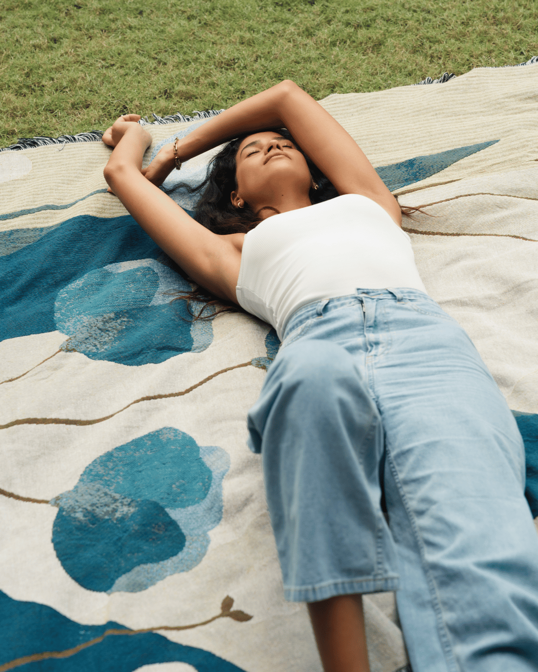 Eucalyptus Mint blanket