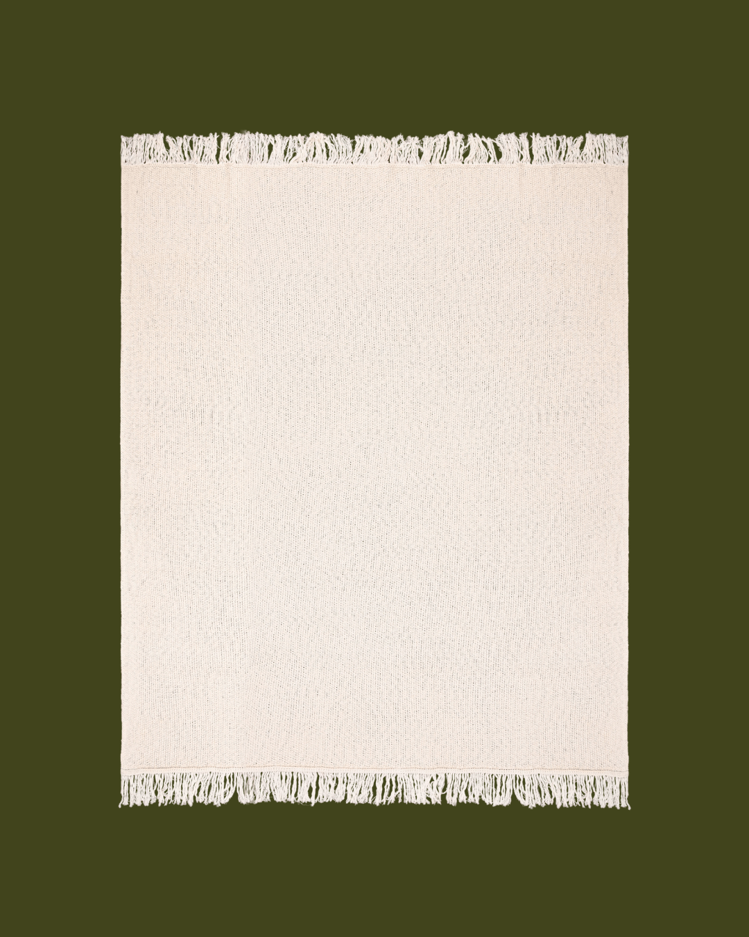 CloudKnit 100% Organic Cotton Knitted Blanket