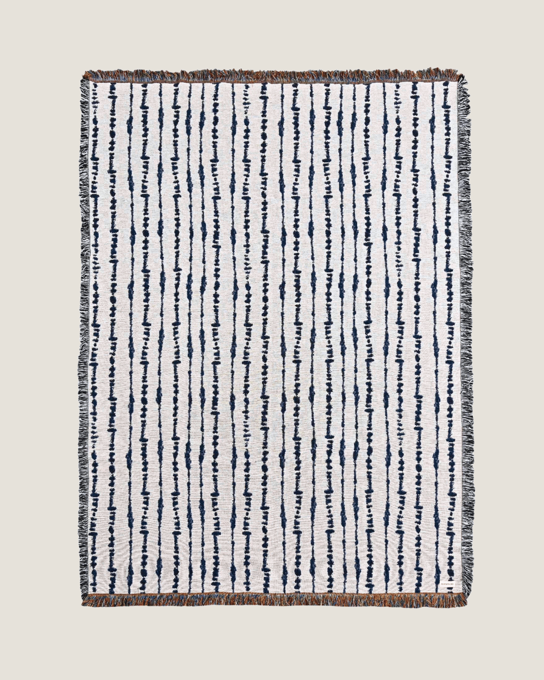 Vine Indigo blanket