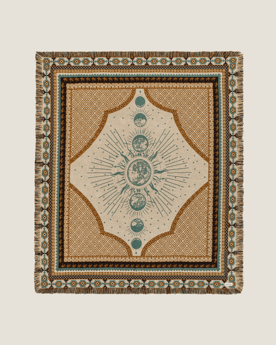 Nyra Indigo blanket