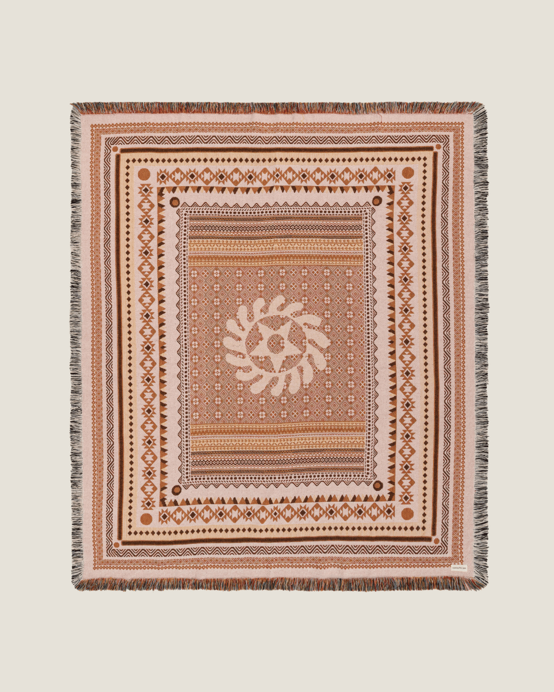 Aura Terracotta blanket