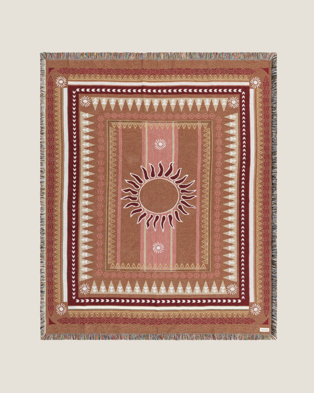 Sunset Mocha blanket