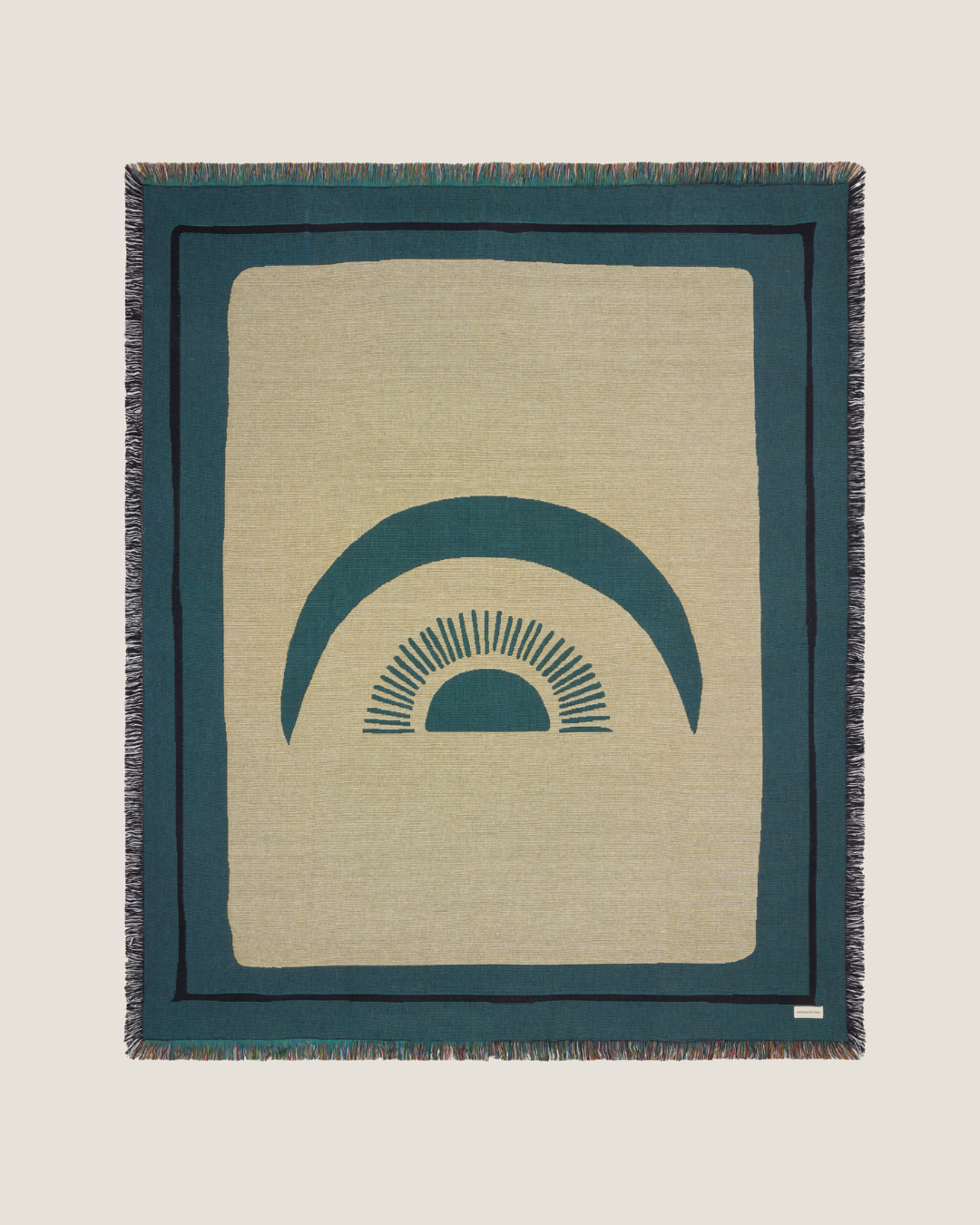 Luna Teal blanket
