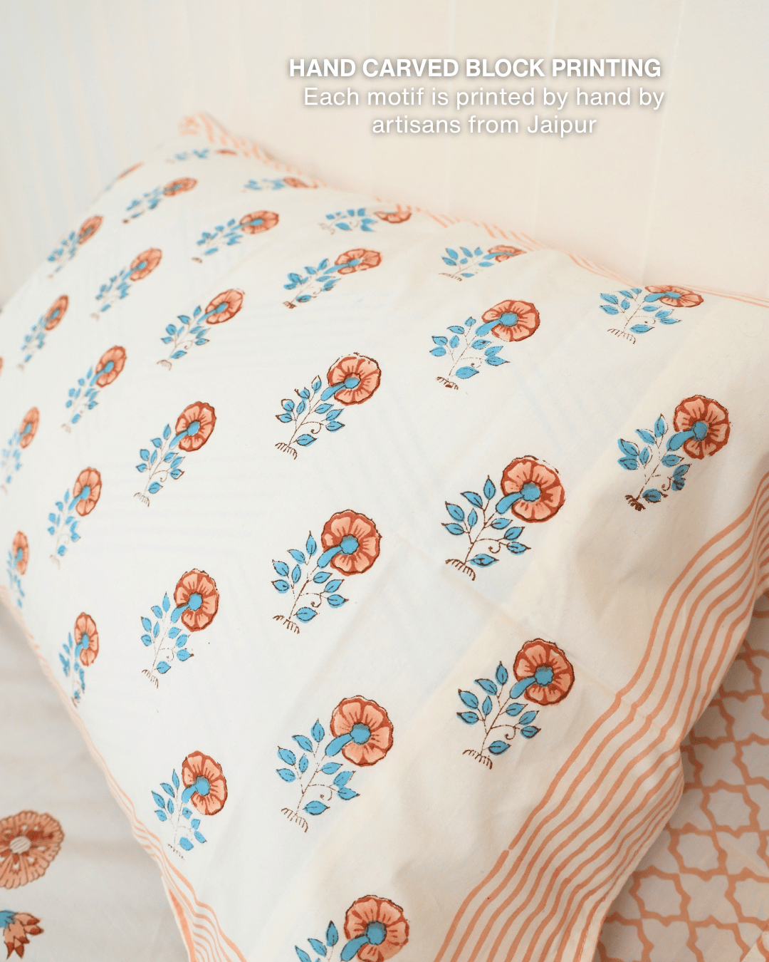 Indigo Marigold Jaipur Sheet Set