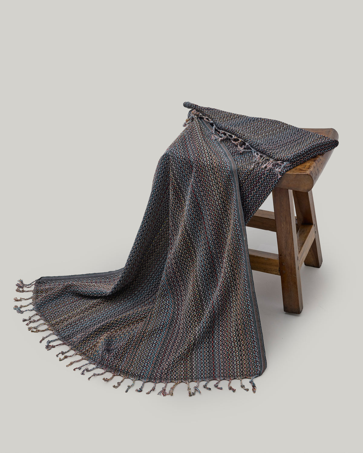 Organic Cotton Turkish Towel Midnight Mosaic
