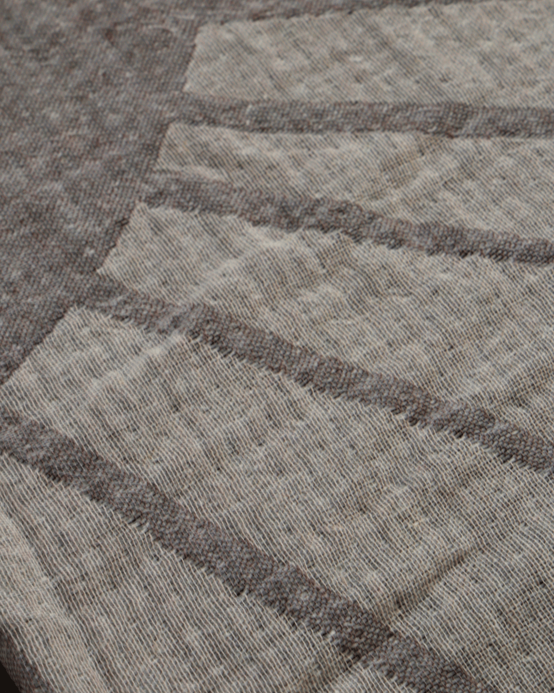 Organic Cotton Turkish Jacquard Towel - Stone Horizon