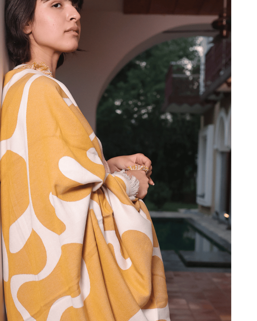 Whisperwind Bamboo Cotton Throw Wildform Clay