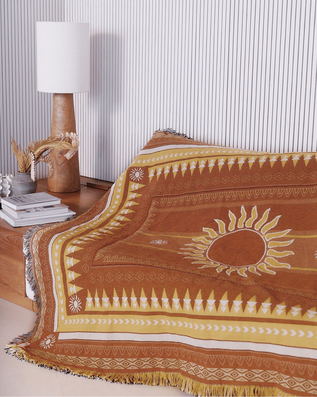 Sunset Brown blanket