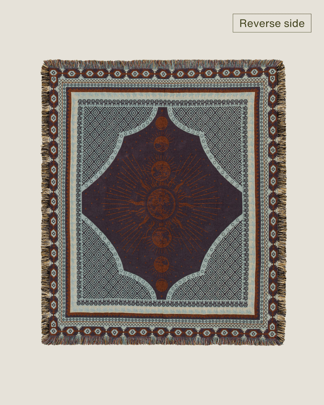 Nyra Indigo blanket