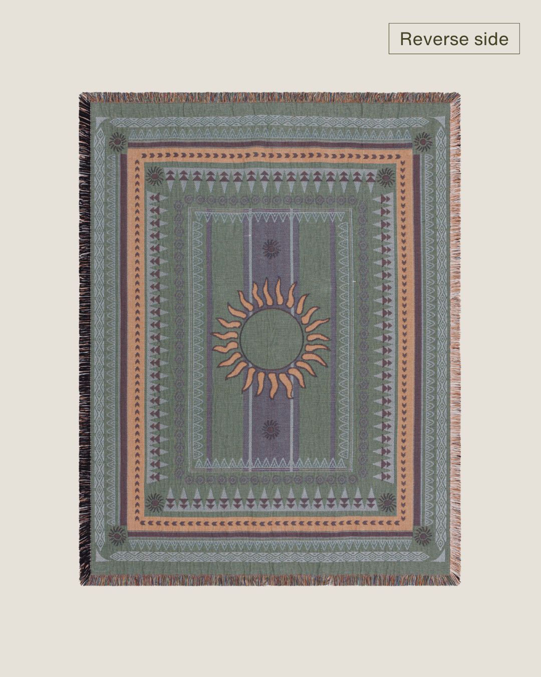 Sunset Terracotta blanket