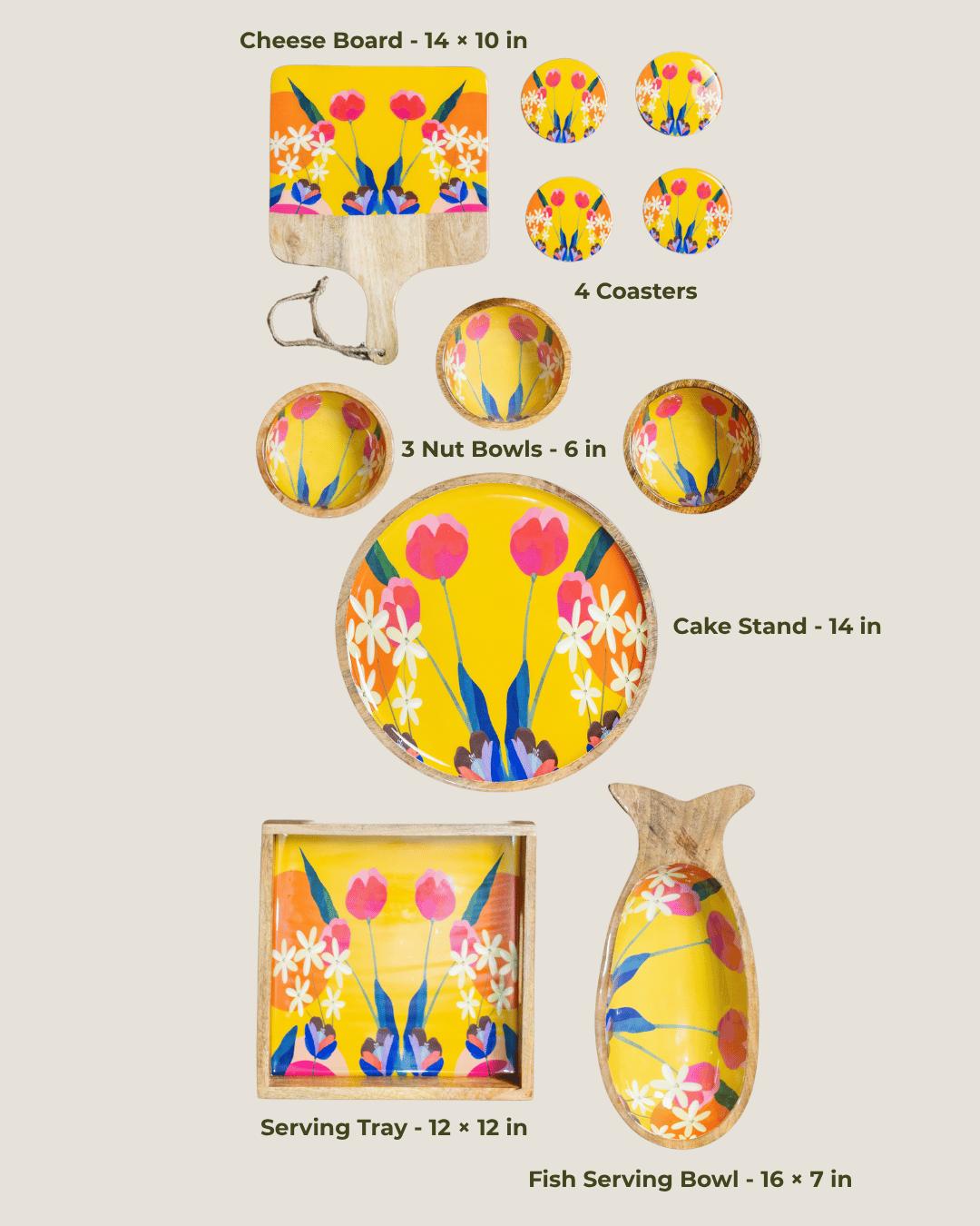 Bloom Serving set