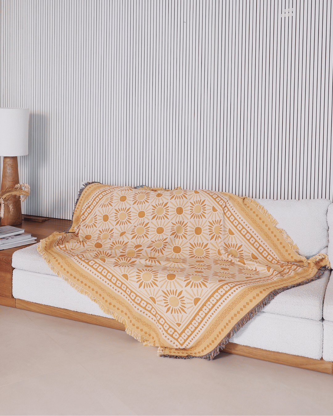 Sunflower Yellow blanket