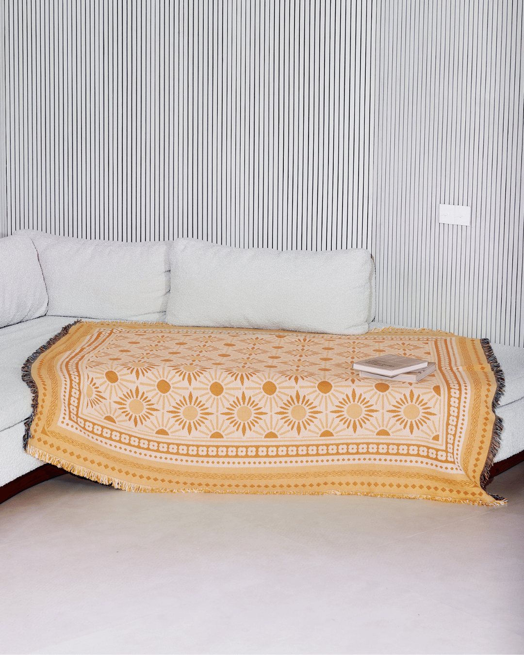 Sunflower Yellow blanket