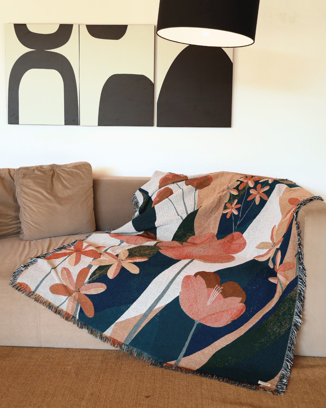 Peach Canopy blanket