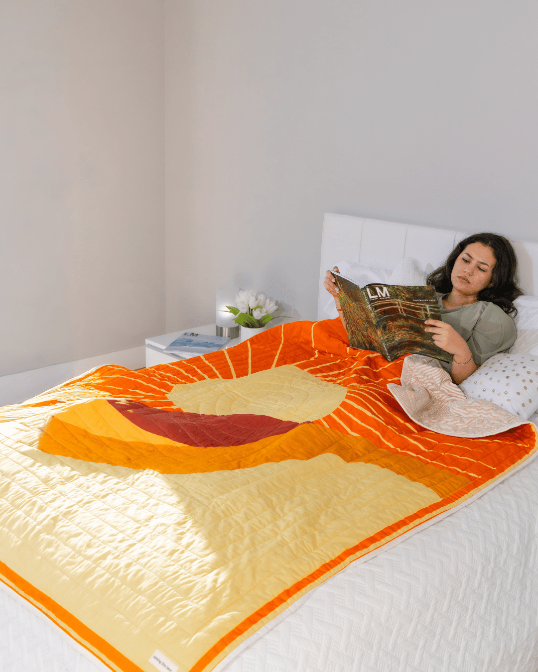 Solara Versatile Quilted Blanket - Golden Horizon