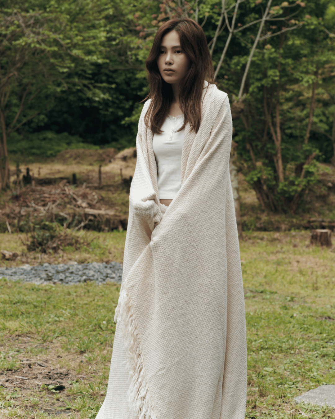 ArloKnit 100% Organic Cotton Knitted Blanket