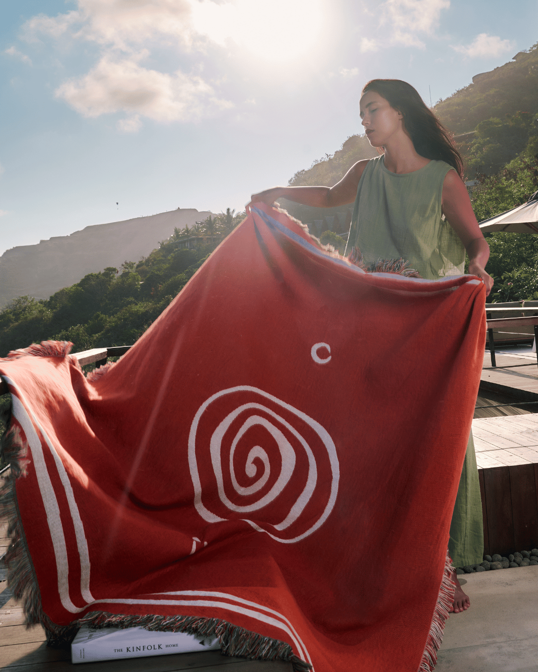 Earth Red blanket