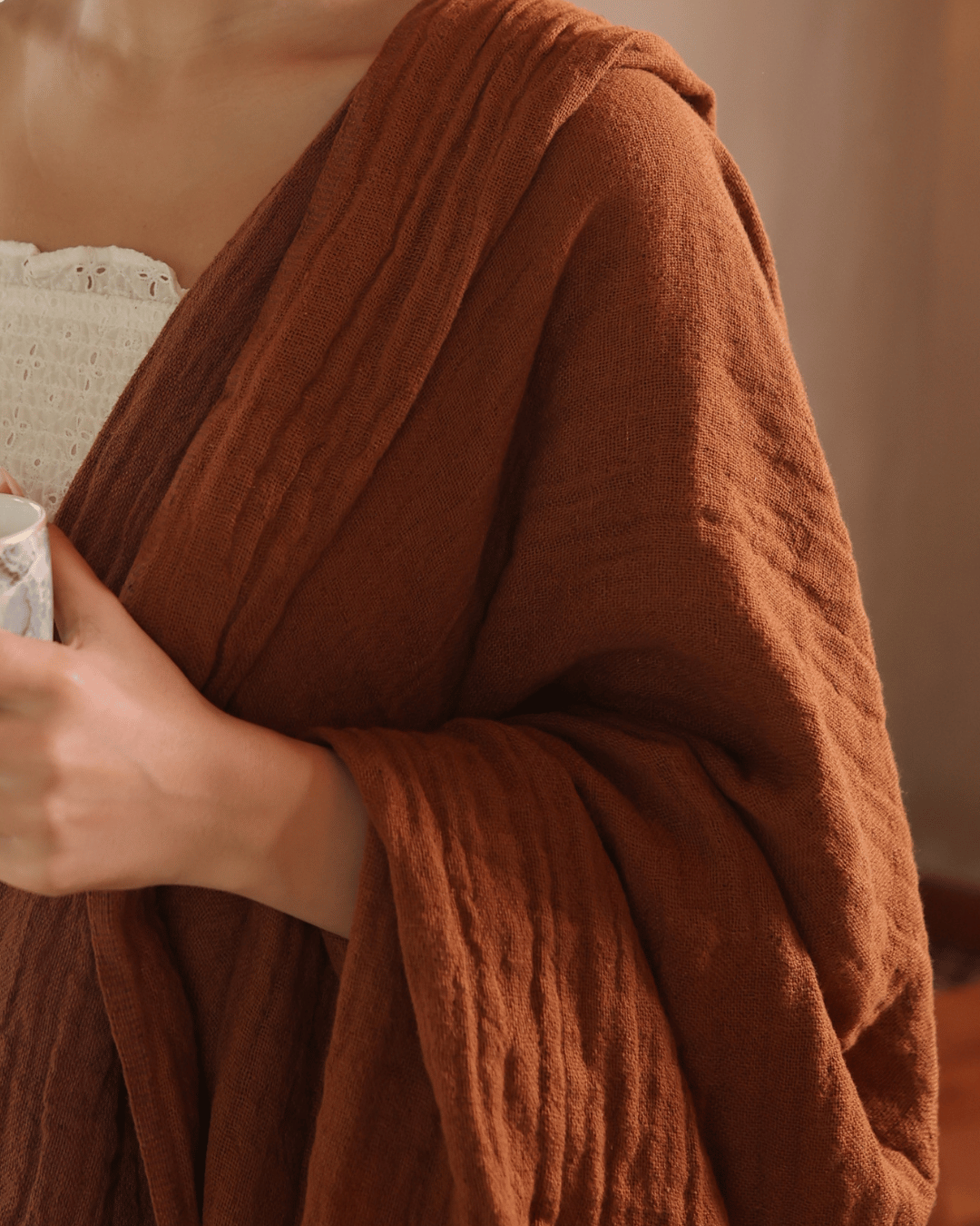 Terraverse Reversible Throw Desert Plum