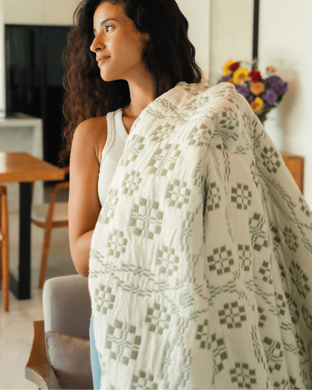 Terra Versatile Quilt Sagebrush