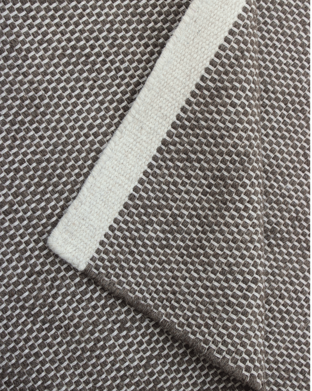 Dmitry Textured Wool Rug — Handwoven in India