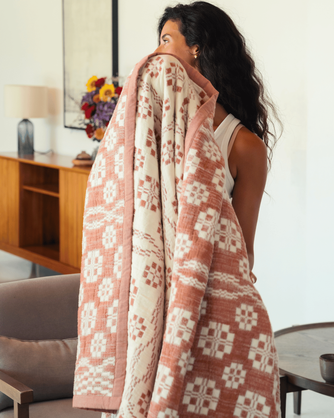 Terra Versatile Quilt Clay Rose