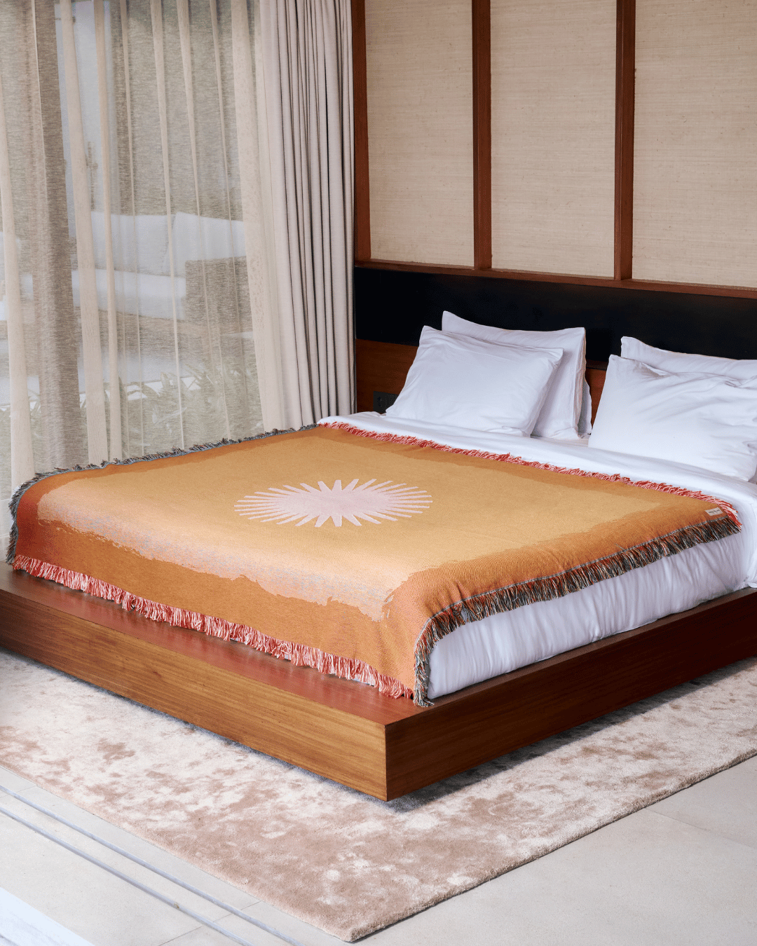 Dawn Apricot blanket