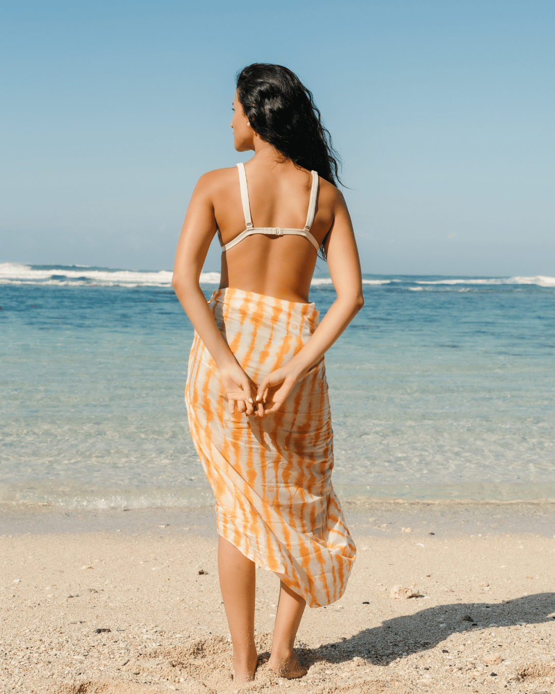 Drift Orange Sarong