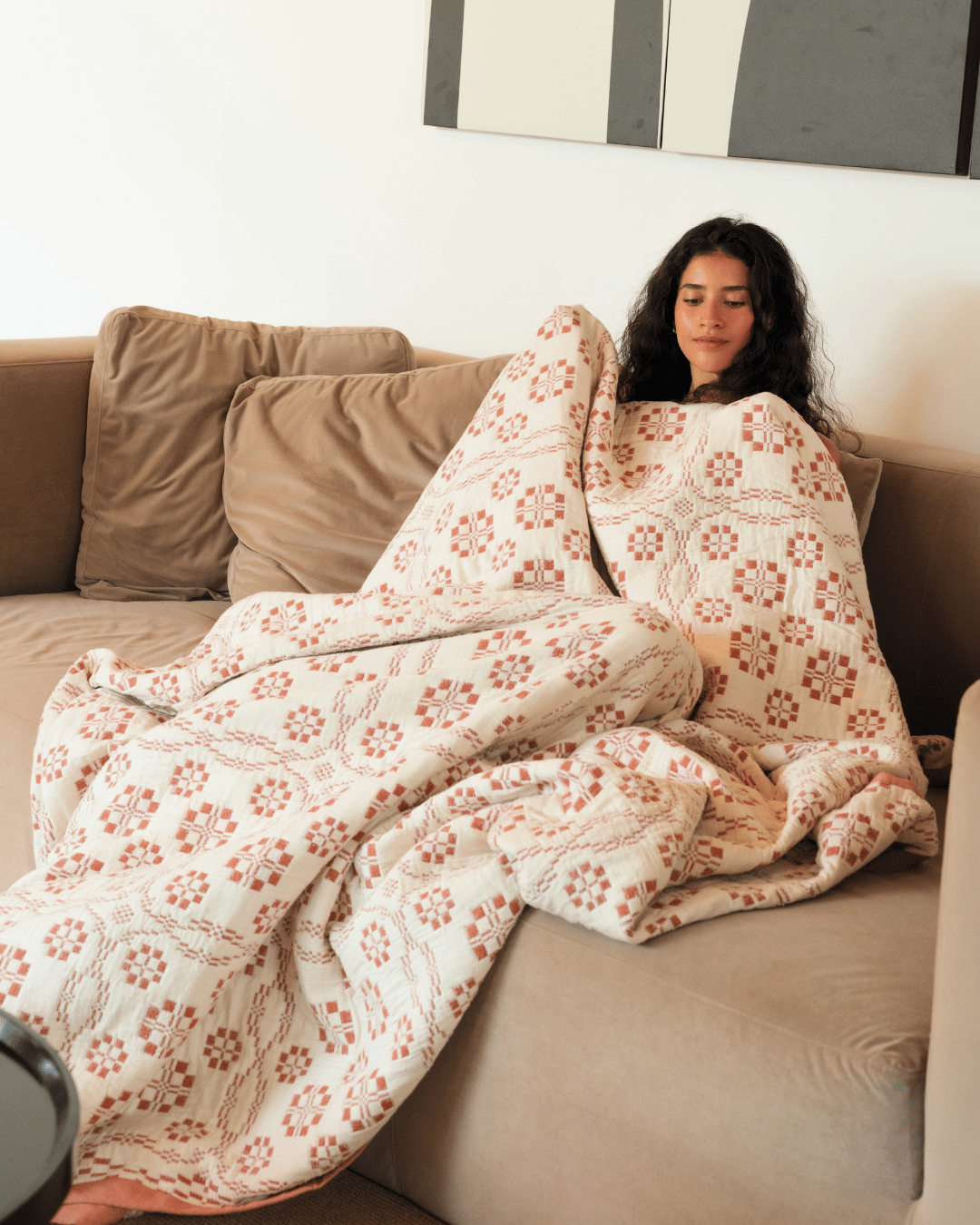 Terra Versatile Quilt Clay Rose