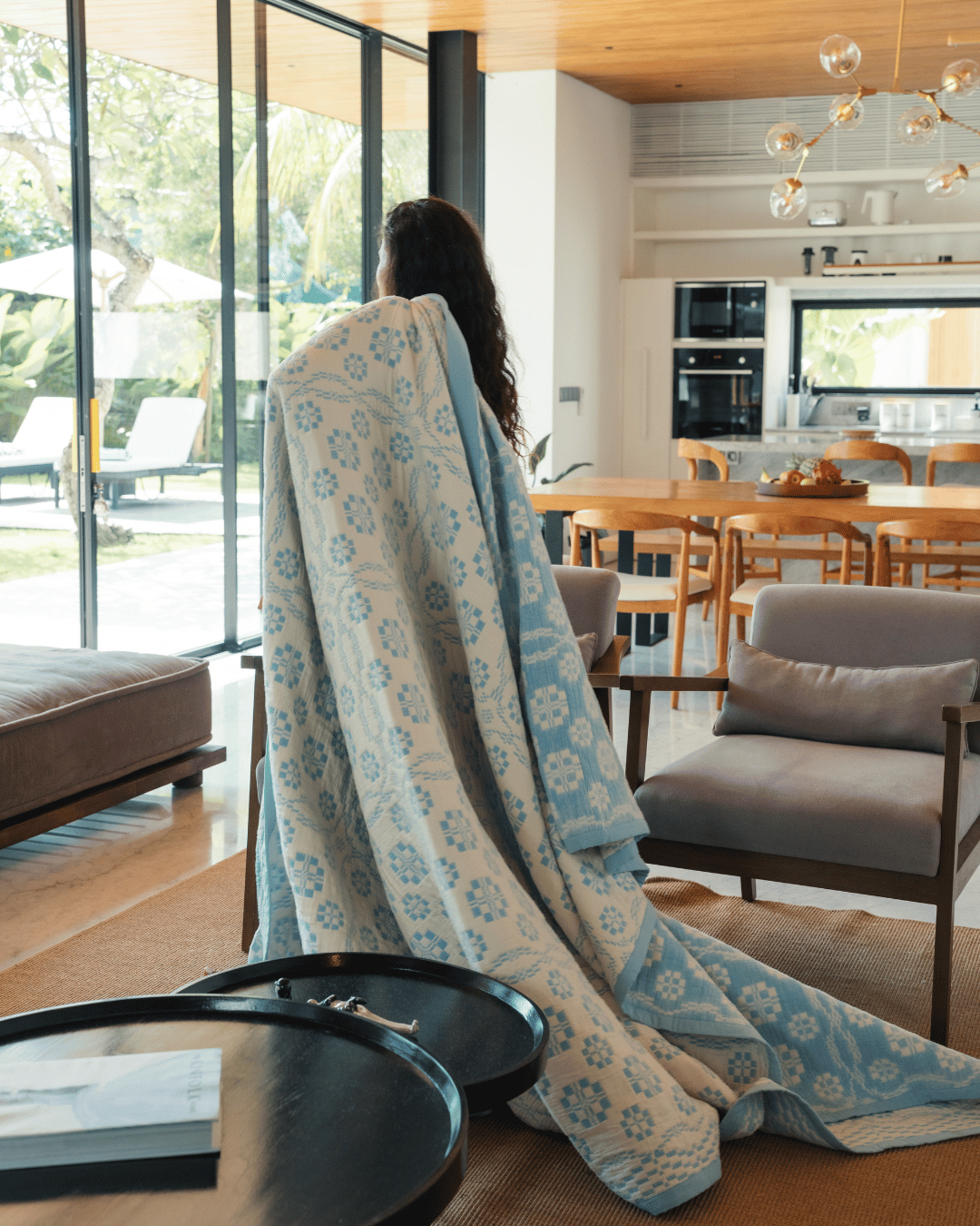 Terra Versatile Quilt Skywash