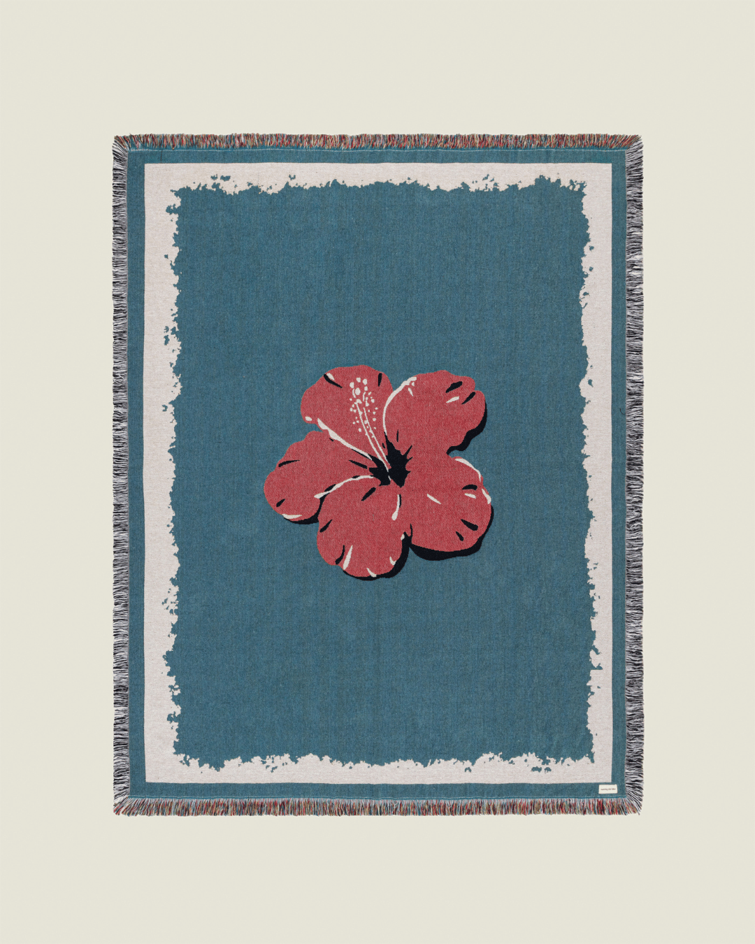 Hibiscus Lagoon blanket
