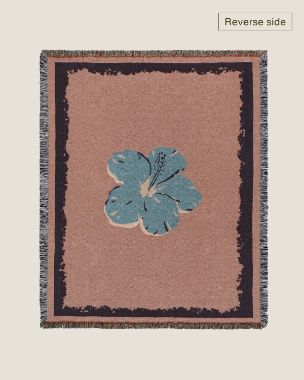 Hibiscus Sage blanket