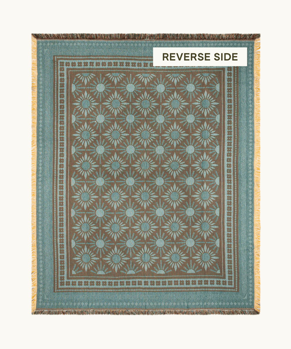 SUNFLOWER THROW