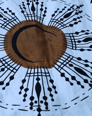 Aeraloom Jacquard Cotton Bamboo Throw Solar Ritual