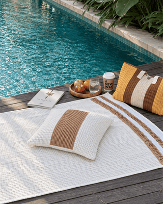 The Anywhere Mat Set - 100% Organic Cotton Undyed
