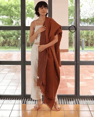 Terraverse Reversible Throw Desert Plum