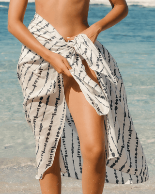 Vine Indigo Sarong