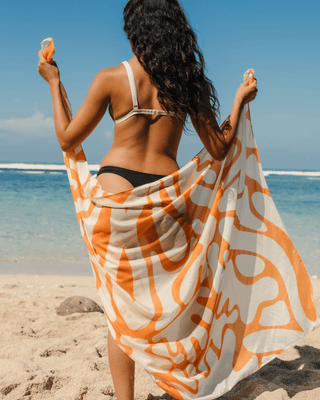 Wildform Orange Sarong