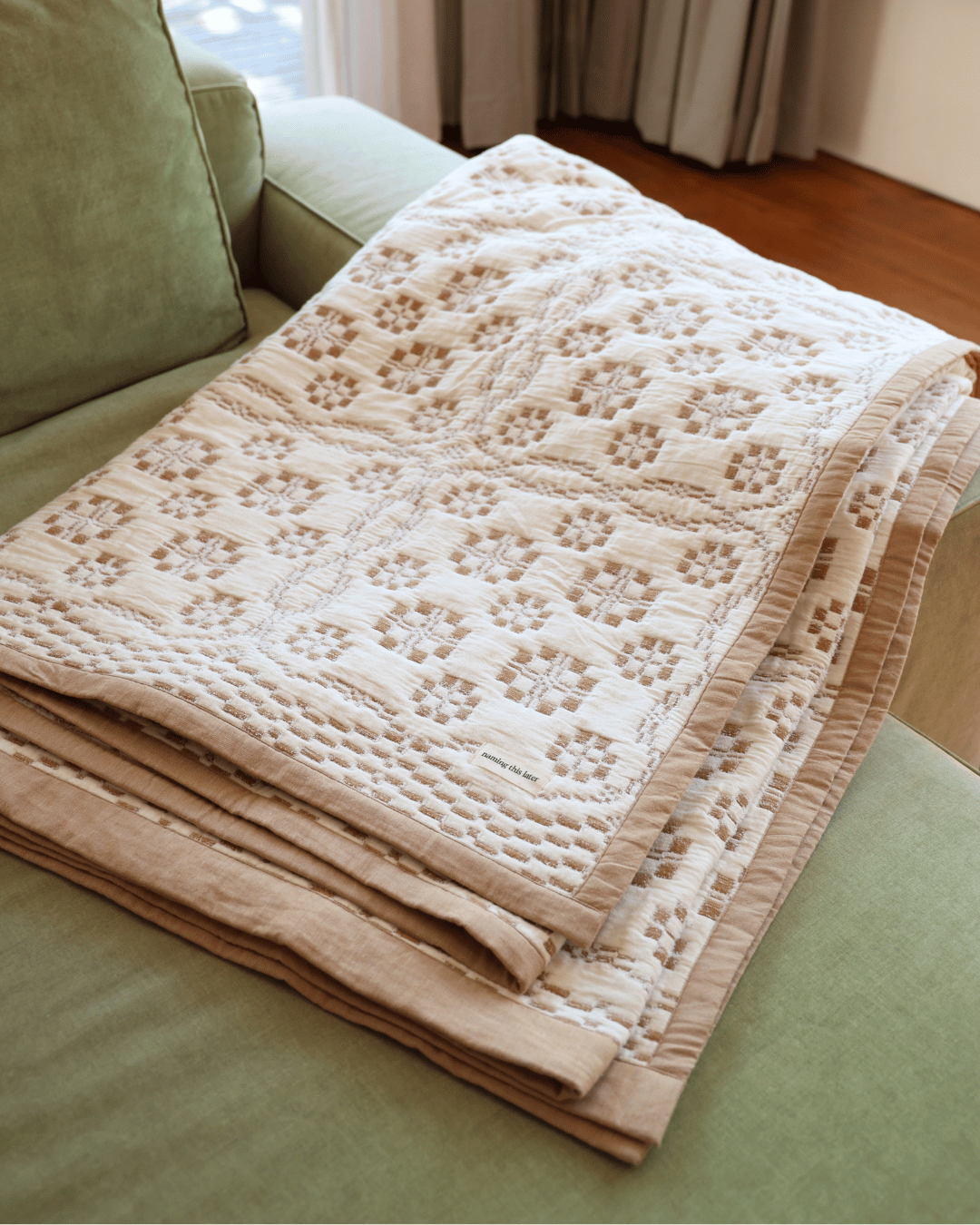 Terra Versatile Quilt Sandstone