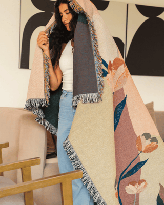 Blushwood Vine blanket