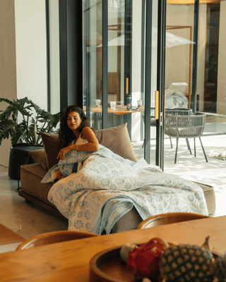 Terra Versatile Quilt Skywash