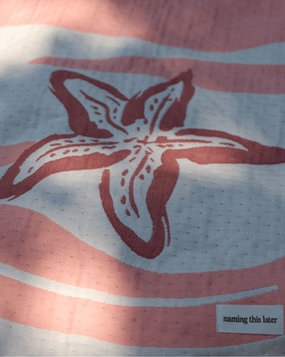 Aeraloom Jacquard Cotton Bamboo Throw Coral Coast