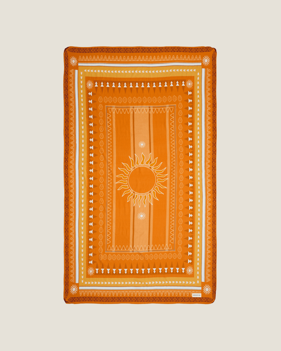 Sunset Orange Sarong