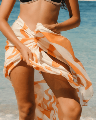 Wildform Orange Sarong
